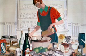 Making the Empire Christmas Pudding by FC Harrison