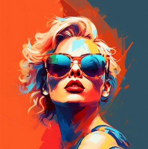 Woman Face, Singer Sunglasses Fashion