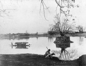 Jhelum river, Shadipur, Kashmir, India