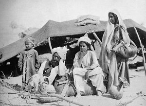Three Generations of Brahui Nomads, East Balochistan, 1902