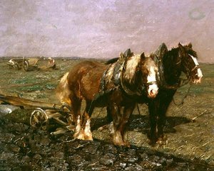 Ploughing by F. E. Keuschden