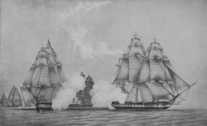The Escape of the Belvedera, c1813