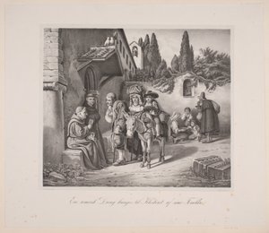 A Roman Boy Brought to the Monastery by His Parents