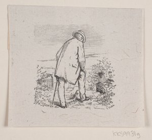 Illustration for "The Last Hours," poem by H. J. Greensteen by F. Hendriksen