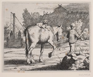 Illustration for a Poem by P. Hansen by F. Hendriksen