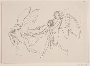 Draft for a Grave Relief by F. Hendriksen
