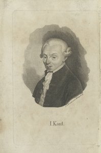 Portrait of Immanuel Kant by F. L. Lehmann