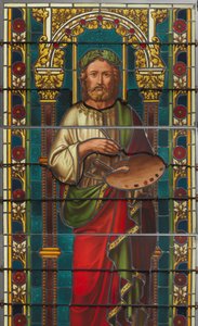 Window with Depiction of Apelles