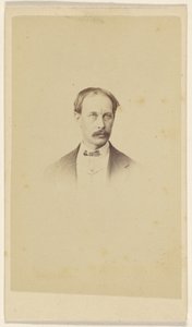 Unidentified Man with Moustache, in Vignette-Style