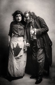Constance Collier and Herbert Beerbohm Tree, English Actors by F. W. Burford