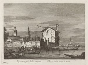 How Much More Beautiful It Appears... by Fabio Berardi after Canaletto