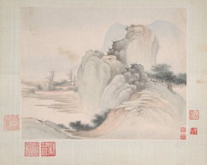 Landscapes Painted for Yuweng, dated 1673
