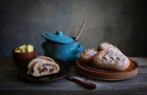 Artisan Bread Still Life