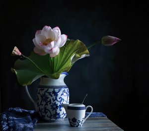 Serene Lotus Arrangement