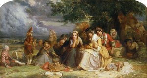 After the Battle of Prestonpans, 21 Sept 1745, 1849