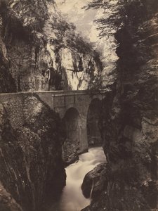 Road to Eaux-Chaudes, Pyrenees Recto, c. 1855