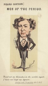 Figure of a Man Holding a Quill Pen by Faustin