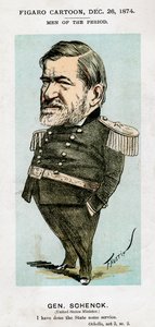 Robert C Schenck, US Army General and Diplomat by Faustin