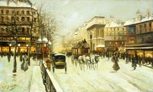 Paris Street Scene