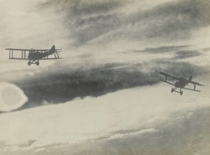 Two Airplanes by Fedele Azari
