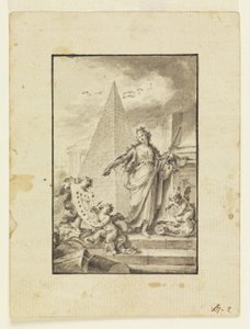 Design for an Illustration- Architecture by Fedele Fischetti