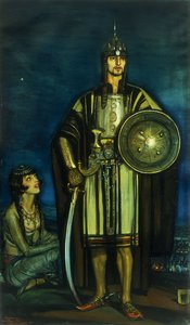 Rudolph Valentino in the Black Falcon