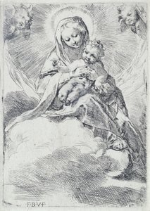 Madonna in the Clouds