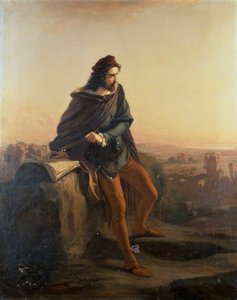 Cola di Rienzo Contemplating the Ruins from the Highground of Rome