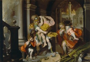 Aeneas and Anchises Escaping from Troy