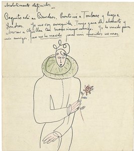 Autograph Letter to Melchor Fernandez Alamgro, Granada, Late January 1926 by Federico Garcia Lorca