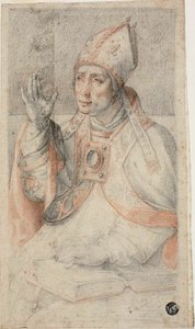 Saint Augustine by Federico Zuccaro