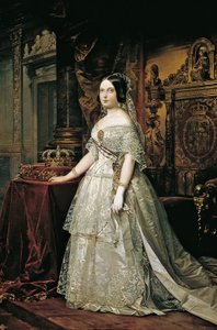 Isabel II of Spain by Federico de Madrazo y Kuntz