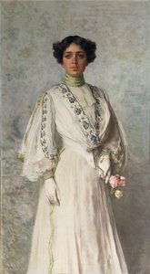 Portrait of Giulia Tricca by Federico Andreotti