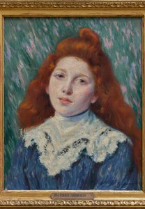 Girl with White Collar