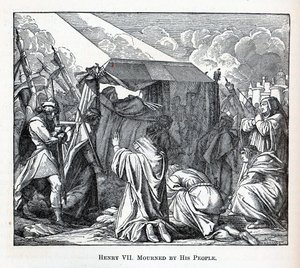 Henry VII Mourned by His People by Fedor Reusche