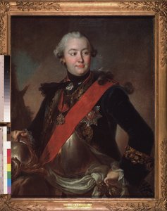 Portrait of the Military and Political Leader, Favorite of Empress Catherine II, Count Grigori Orlov