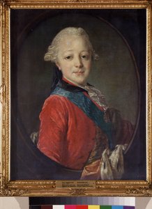 Portrait of Grand Duke Pavel Petrovich as a Child