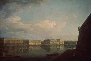 Palace Embankment as Seen from the Peter and Paul Fortress