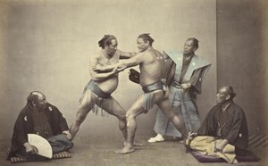 Representatives of Nio, the Japanese Hercules