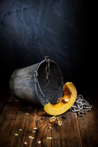 Rustic Autumn Still Life by Felice Angelino