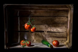 Rustic Harvest Crate