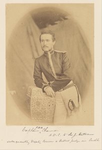 Captain F.E.A. Chamier, A.D.C. to Sir J. Outram, Subsequently Deputy Commissioner and District Judge in Oudh by Felice Beato