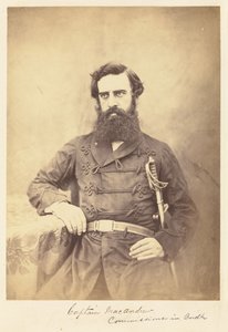 Captain MacAndrew. Commissioner in Oudh by Felice Beato
