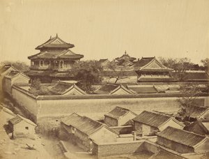 First View Seen in Peking Taken from Antin Gate, October 1860 by Felice Beato