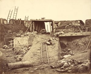 Interior of the North Fort Taken by Storm