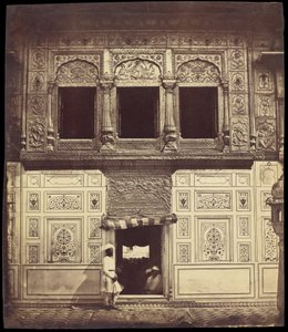Interior of the Sikh Temple with Marble Mosaic