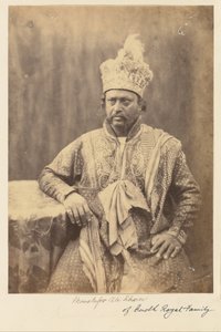 Moostafor Ali Khan of the Budh Royal Family