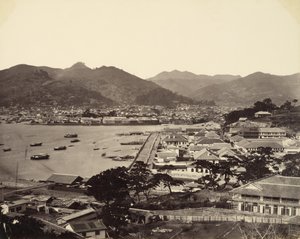 Partial Panoramic View of Nagasaki