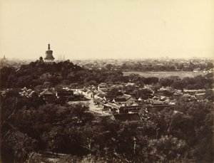 View of the Gardens and Buddhist Temple of Peking