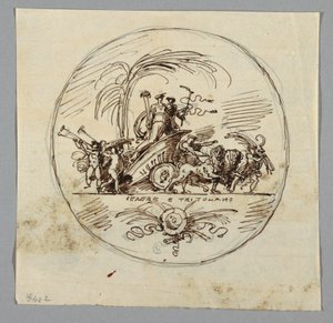 Ceres and Triptolemus by Felice Giani
